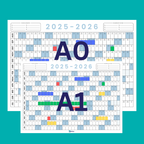 OptiYear schooljaarkalender 2025-2026