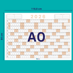 OptiYear jaarkalender 2026