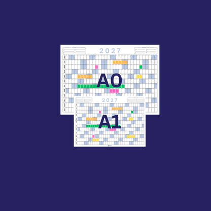 OptiYear jaarkalender 2027