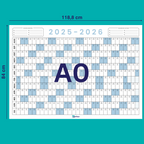OptiYear schooljaarkalender 2025-2026
