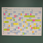 OptiYear schooljaarkalender 2025-2026