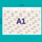 OptiYear jaarkalender 2026