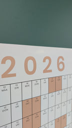 OptiYear jaarkalender 2026