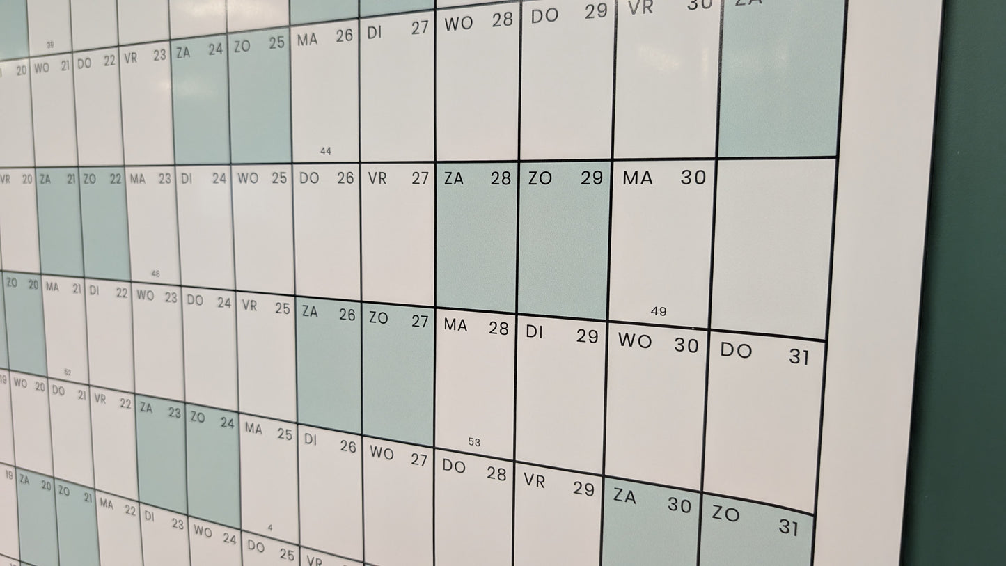 OptiYear schooljaarkalender 2026-2027
