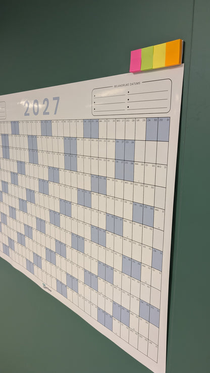 OptiYear jaarkalender 2027