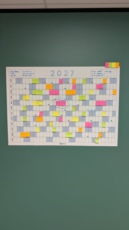 OptiYear jaarkalender 2027