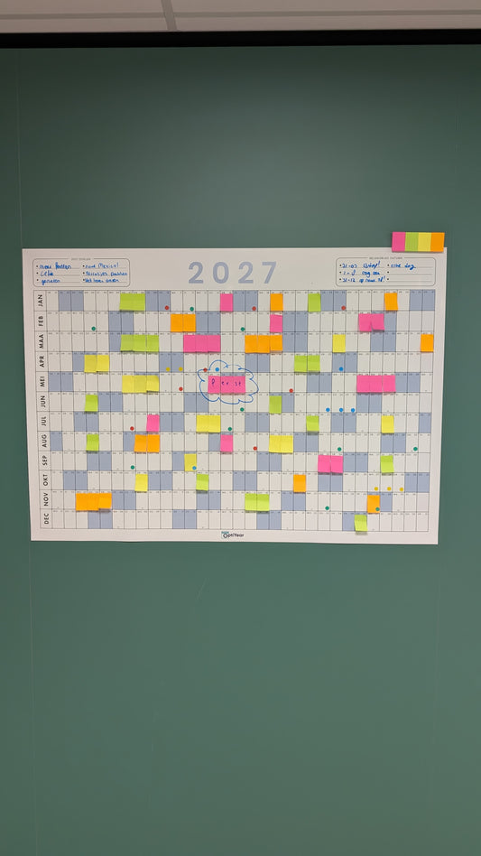 OptiYear jaarkalender 2027