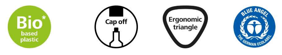 Schneider fine liner in 4 kleuren