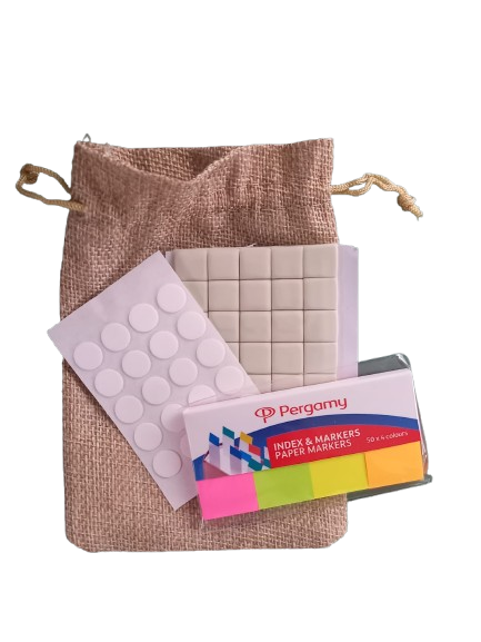 Bevestiging Materiaal + Post Its